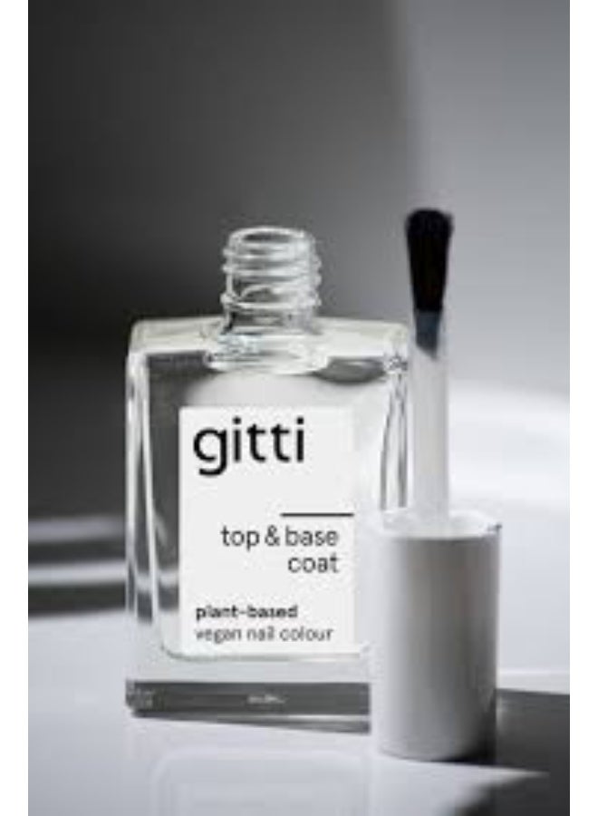 gitti Plant-based Top & Base Coat 15ml - Image 2